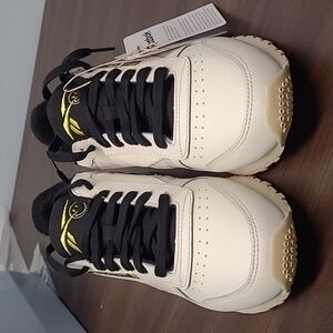 Reebok Size 7 Multicolour Classic Leather Smiley Unisex Running Shoe